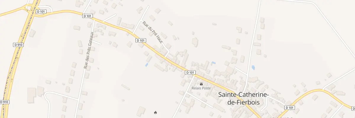 Plan du 5018 Rue Boucicault à Sainte-Catherine-de-Fierbois