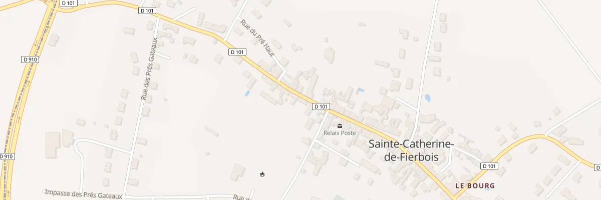 Plan du 5126 Rue Boucicault à Sainte-Catherine-de-Fierbois