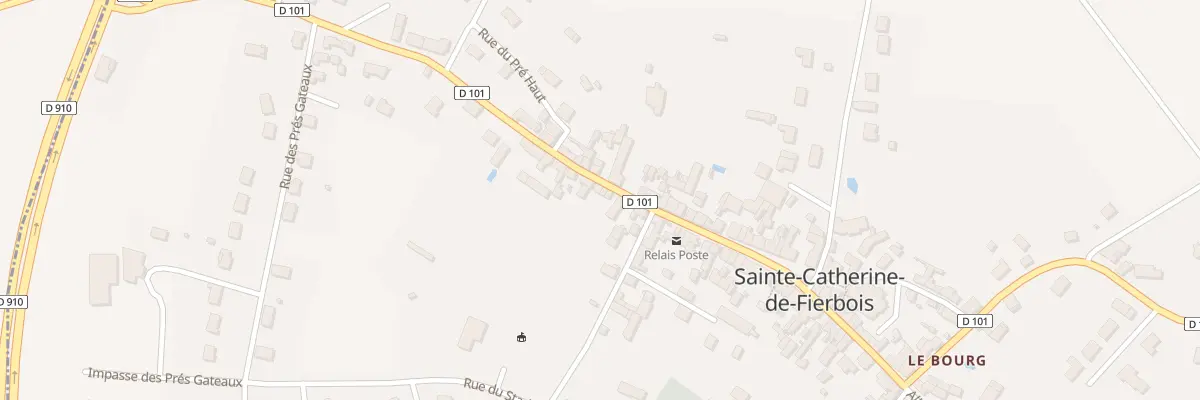 Plan du 30 Rue Boucicault à Sainte-Catherine-de-Fierbois