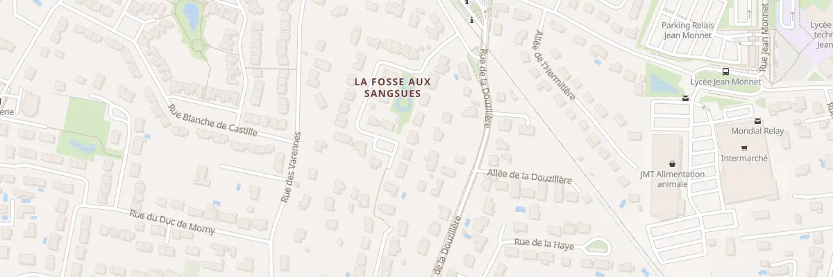 Plan du 49 All Gabrielle d’Estrées à Joué-lès-Tours
