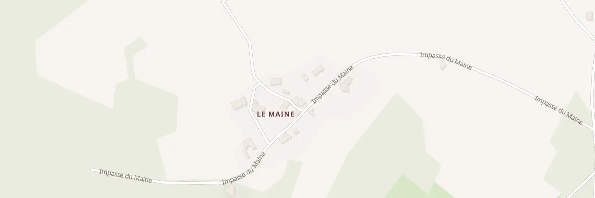 Plan du 93 Le Maine à Château-l’Évêque