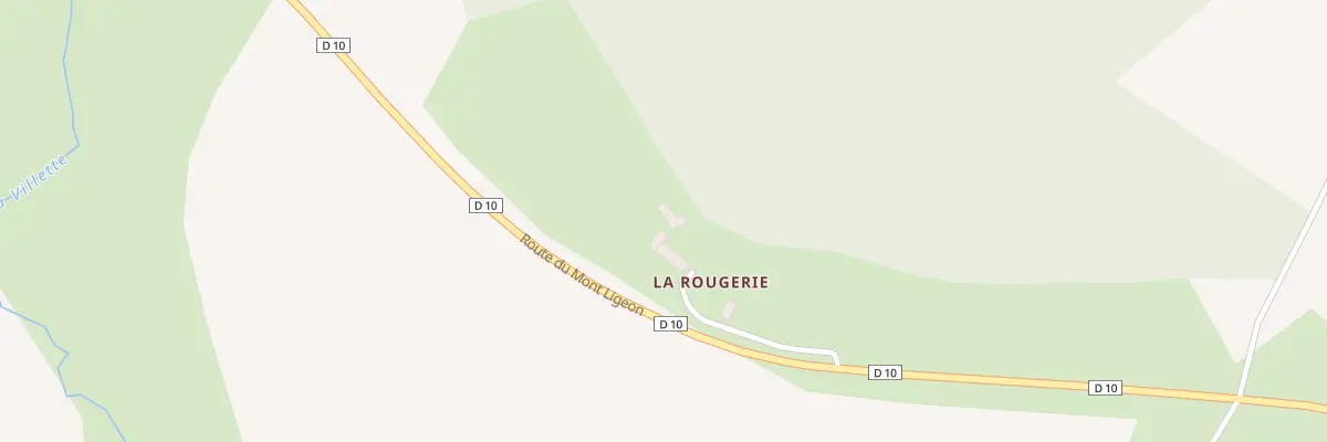 Plan du 23 La Rougerie à Corbon