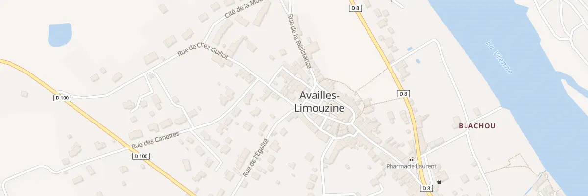 Plan du 30 Pl de l’Eglise à Availles-Limouzine