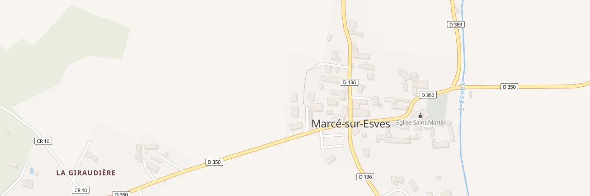 Plan du 5 Rue Claude Sauvageau à Marcé-sur-Esves