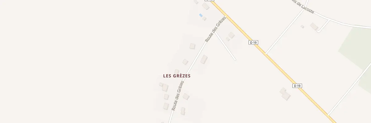 Plan du 133C Les Grezes à Faux-en-Périgord