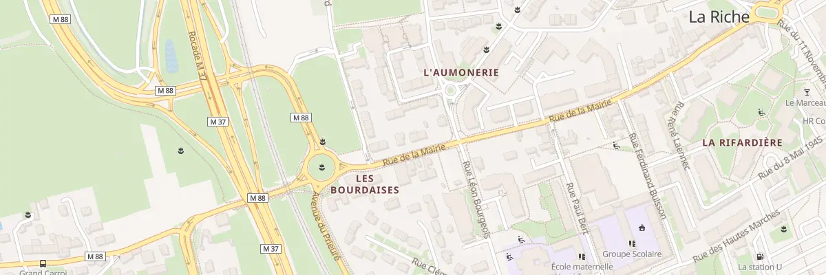 Plan du 163 Rue de la Mairie à La Riche