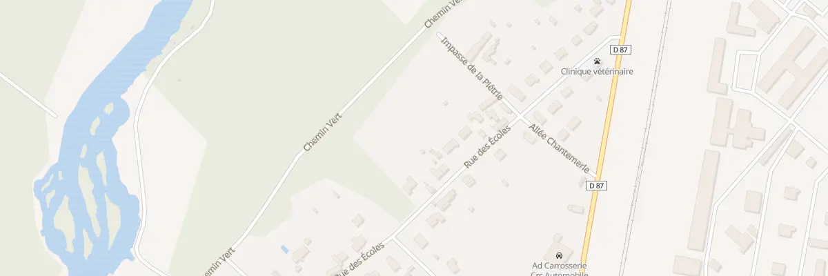 Plan du 61 Rue des Écoles à Monts