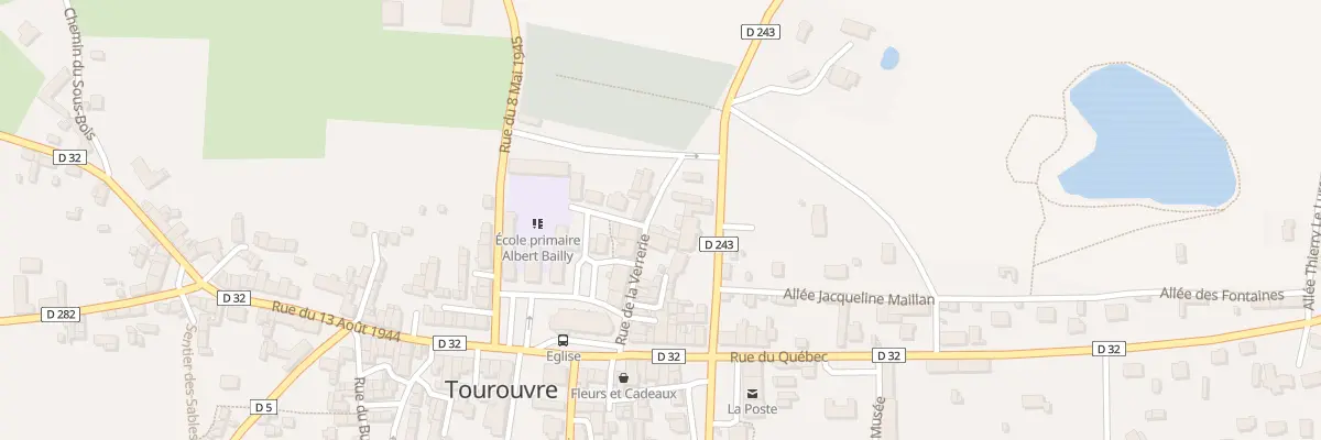 Plan du 11B Rue de la Verrerie à Tourouvre au Perche