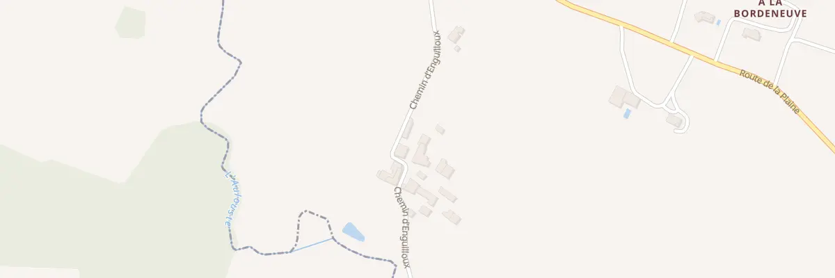 Plan du 5043 A Enguilloux à Gavarret-sur-Aulouste