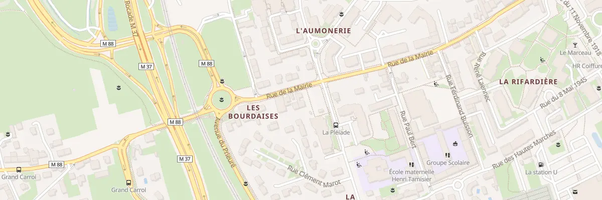 Plan du 156 Rue de la Mairie à La Riche