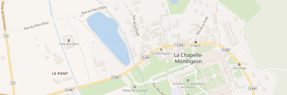 Plan du 9A Rue Principale à La Chapelle-Montligeon