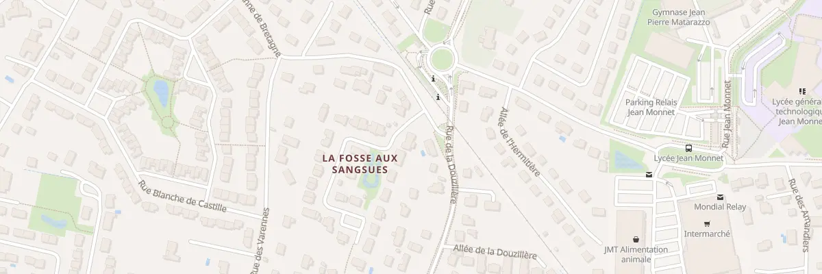 Plan du 2 Rue Anne de Bretagne à Joué-lès-Tours