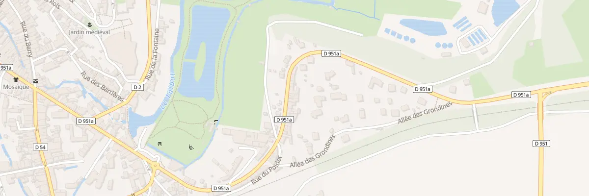 Plan du 60 Rue de Bellevue à Chauvigny