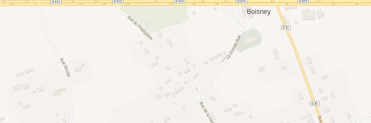 Plan du 5 Rue du Presbytère à Boisney