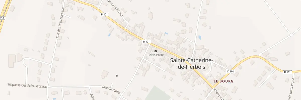 Plan du 36 Rue Boucicault à Sainte-Catherine-de-Fierbois