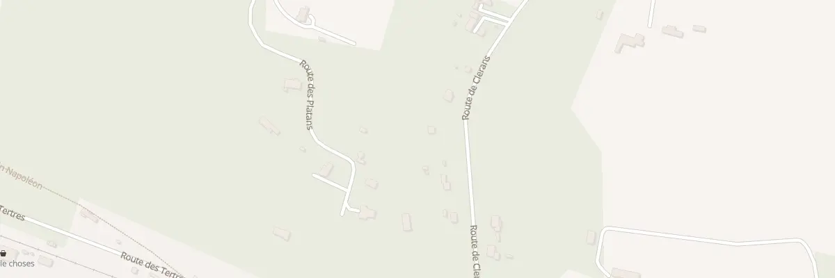 Plan du 33 Rte de Clerans à Saint-Capraise-de-Lalinde