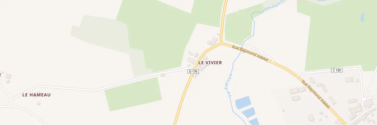 Plan du 5122A Le Vivier à Cogners