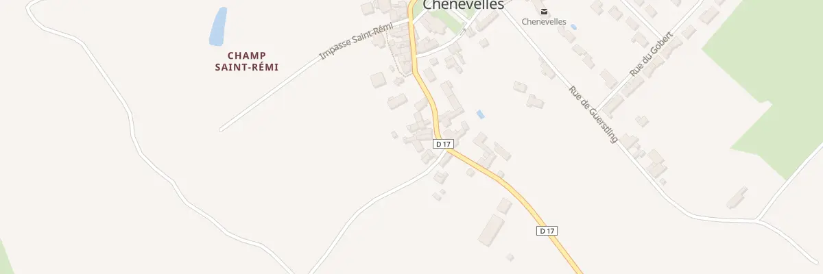 Plan du 30 Rue de l’Etoile à Chenevelles