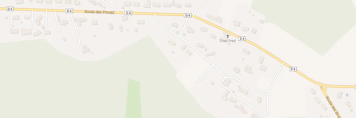 Plan du 64B Les Privats à Coursac