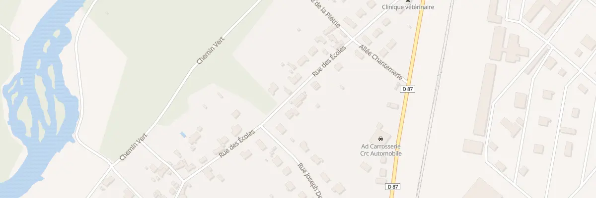 Plan du 32 Rue des Écoles à Monts