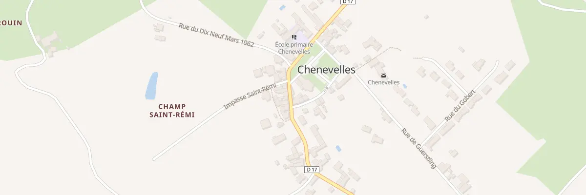 Plan du 5 Rue de l’Etoile à Chenevelles