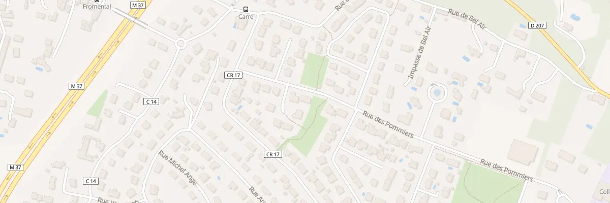 Plan du 88 Rue des Pommiers à Joué-lès-Tours
