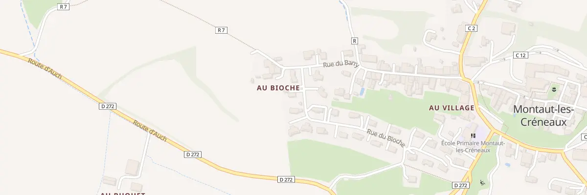 Plan du 4 Rue du Bioche à Montaut-les-Créneaux