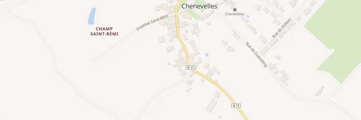 Plan du 28 Rue de l’Etoile à Chenevelles