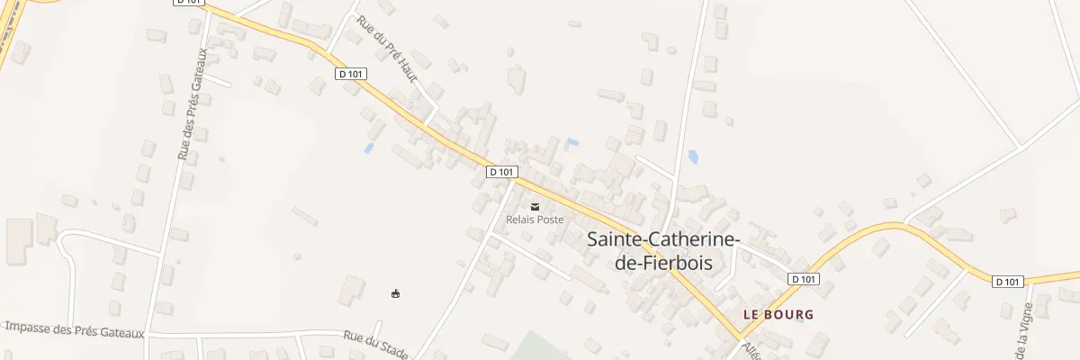 Plan du 43 Rue Boucicault à Sainte-Catherine-de-Fierbois