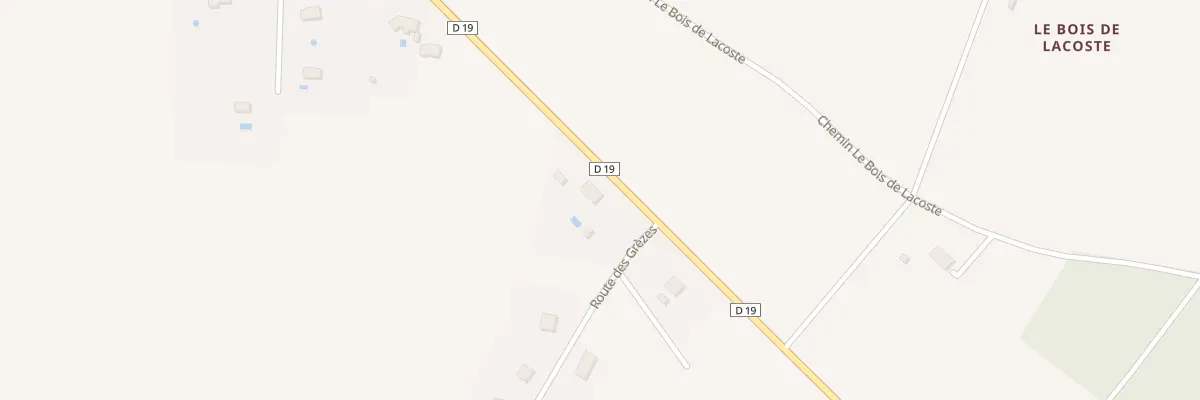 Plan du 133B Les Grezes à Faux-en-Périgord