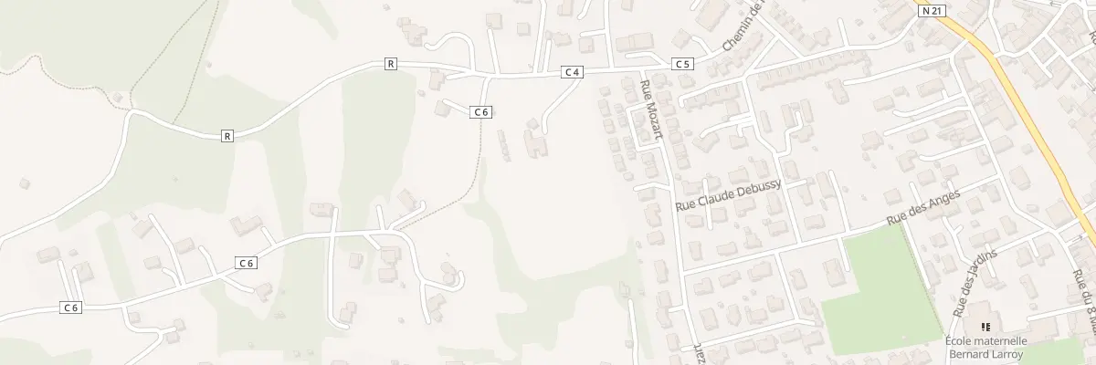 Plan du 283 Che de MASÈRES à Layrac