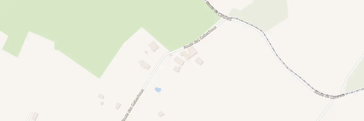 Plan du 43 Les Gabachoux Sud à Cavarc