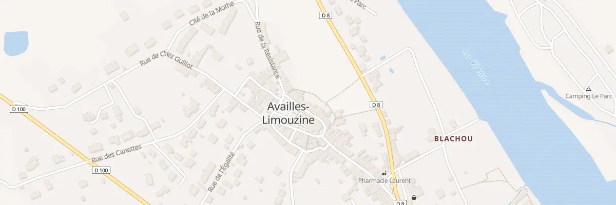 Plan du 16 Pl de l’Eglise à Availles-Limouzine