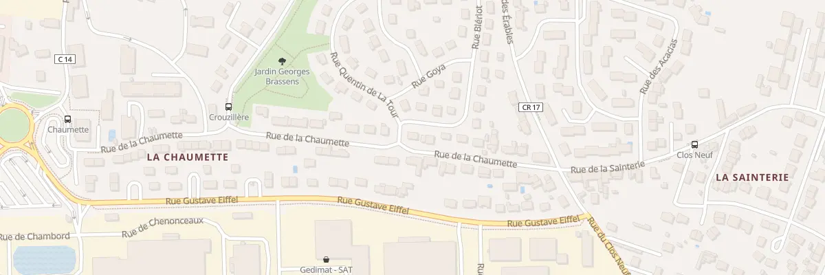 Plan du 26 Rue Blériot à Joué-lès-Tours