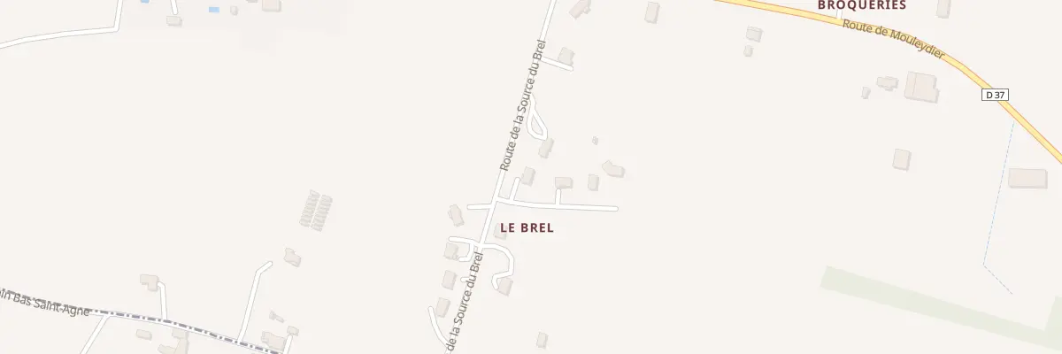 Plan du 130 Le Brel à Varennes