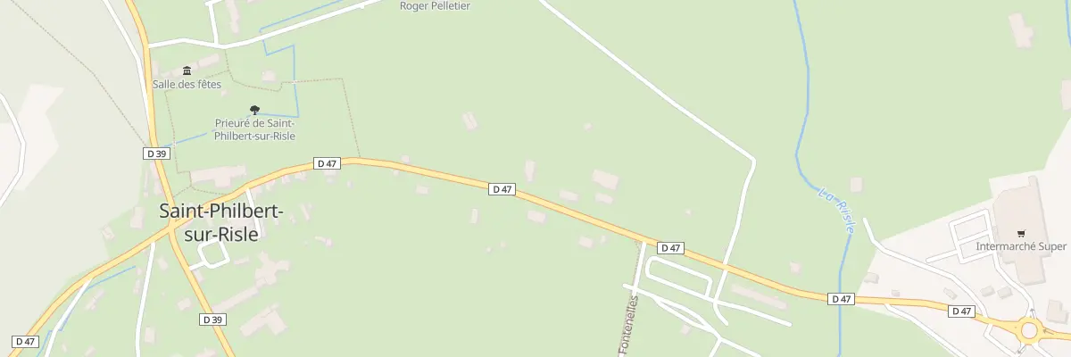 Plan du 5 Rue Augustin Hebert à Saint-Philbert-sur-Risle