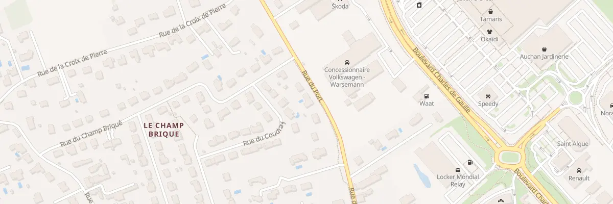 Plan du 38A Rue du Port à Saint-Cyr-sur-Loire
