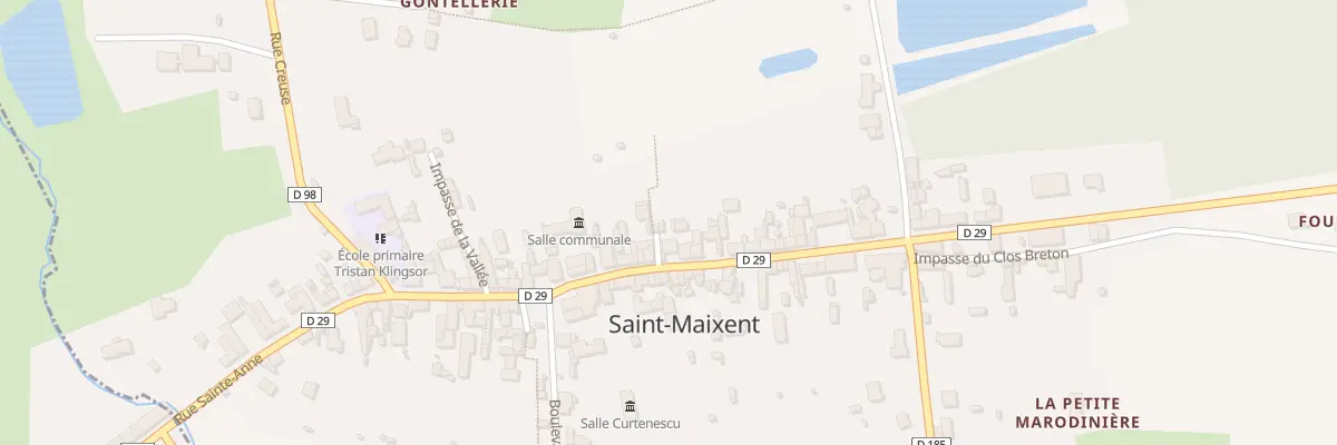 Plan du 12 Rue de la Chapelle à Saint-Maixent