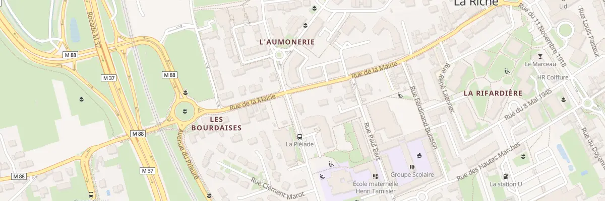 Plan du 148 Rue de la Mairie à La Riche