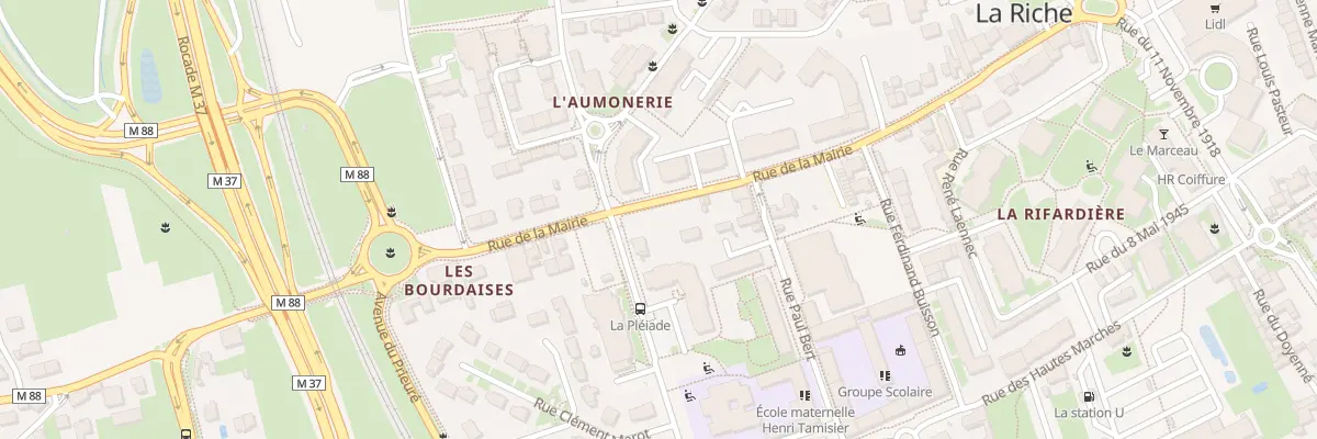 Plan du 146B Rue de la Mairie à La Riche