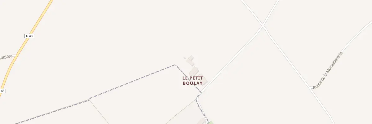 Plan du 1311 Rue de Boisrimont à Beaumont-Louestault
