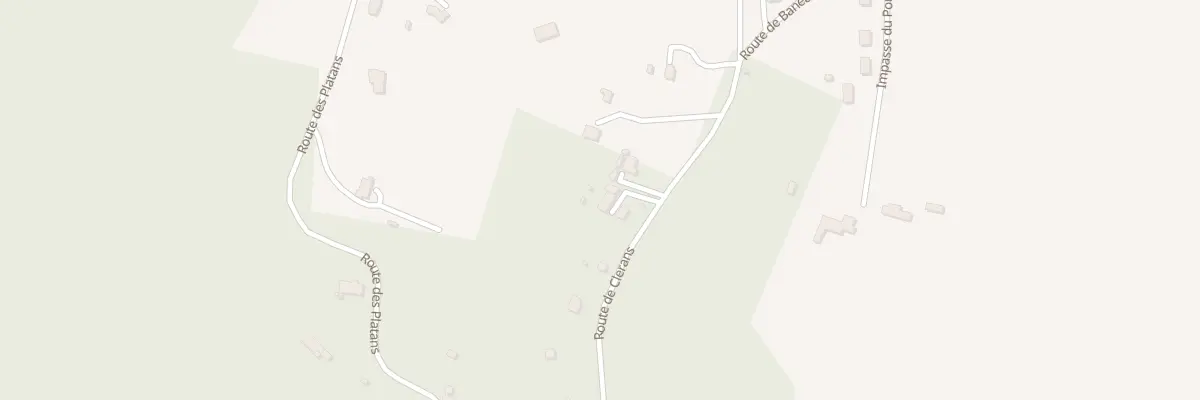 Plan du 41 Rte de Clerans à Saint-Capraise-de-Lalinde