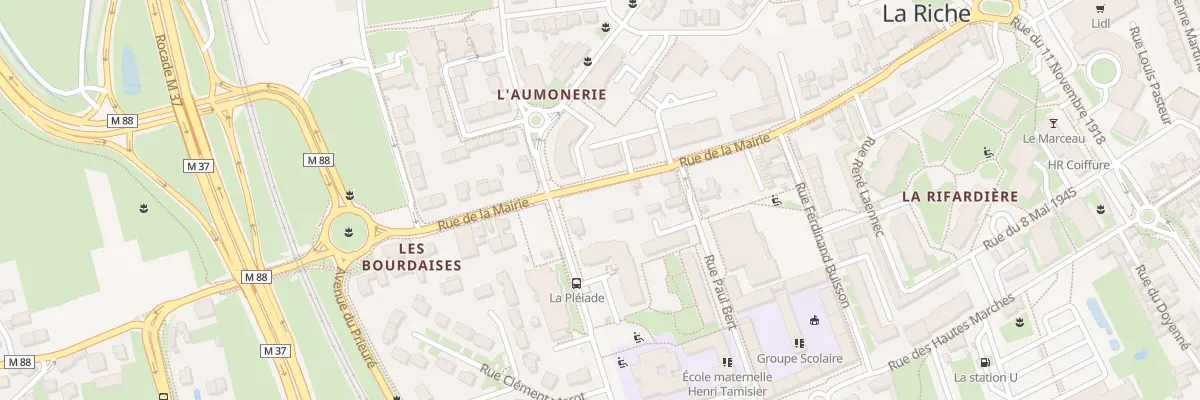 Plan du 146 Rue de la Mairie à La Riche