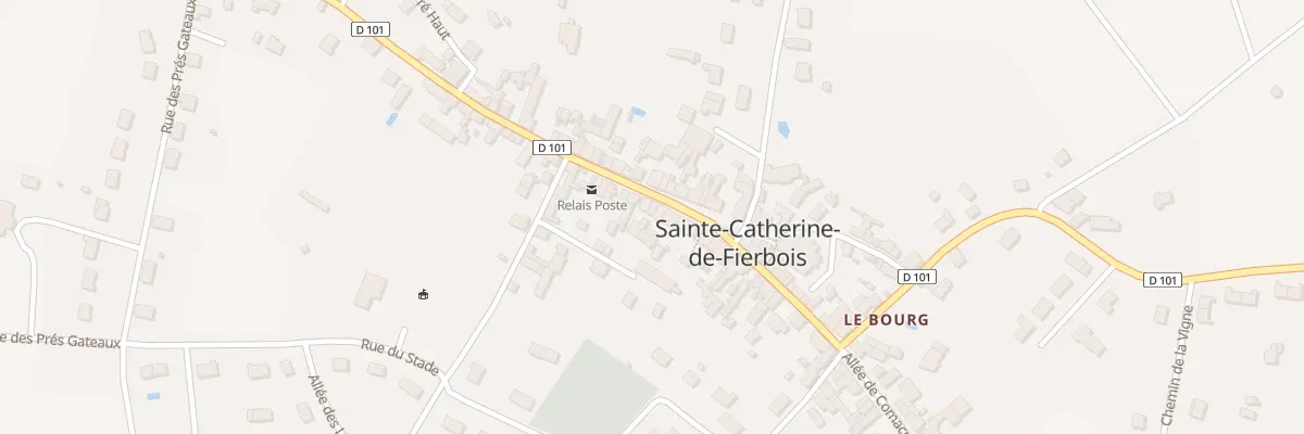 Plan du 5108 Rue Boucicault à Sainte-Catherine-de-Fierbois