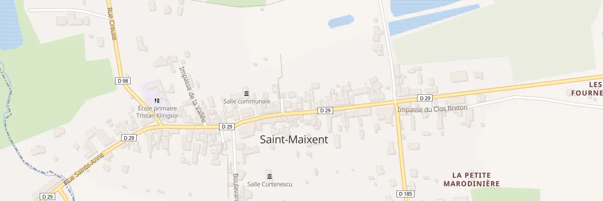 Plan du 18 Rue de la Chapelle à Saint-Maixent