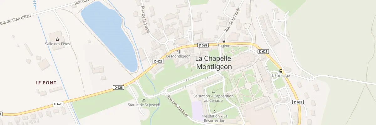Plan du 4 Rue des Ecoles à La Chapelle-Montligeon