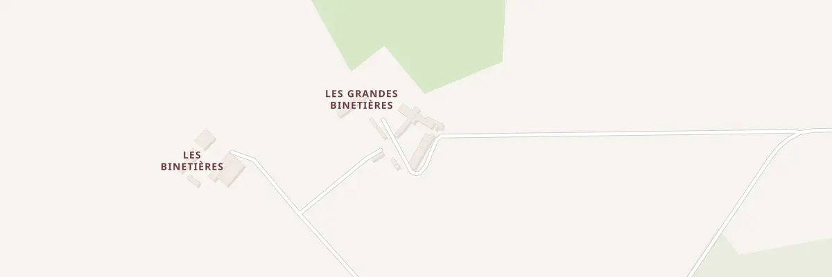 Plan du 5334 Les Grandes Binetieres à Saint-Maixent