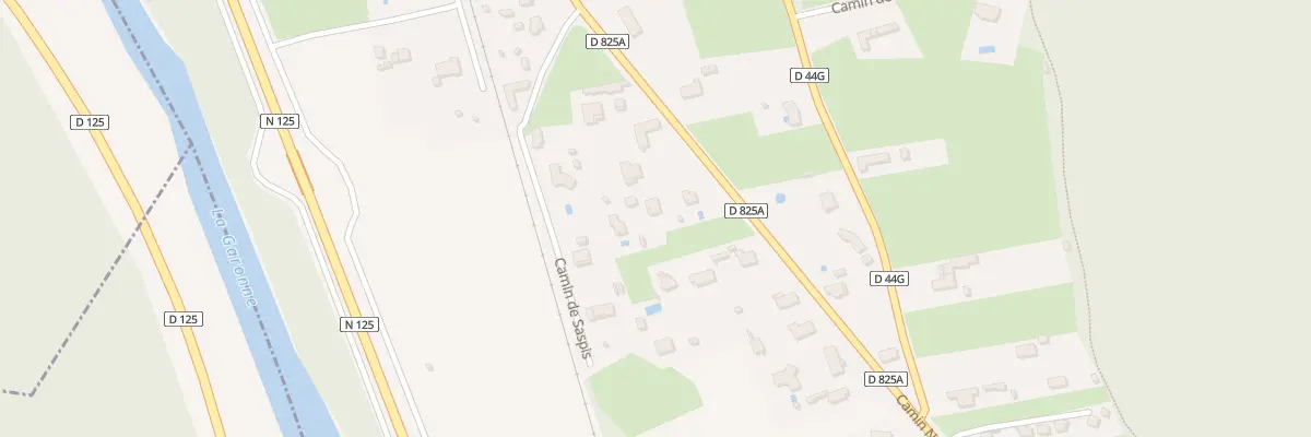 Plan du 40 Cami Naou à Chaum