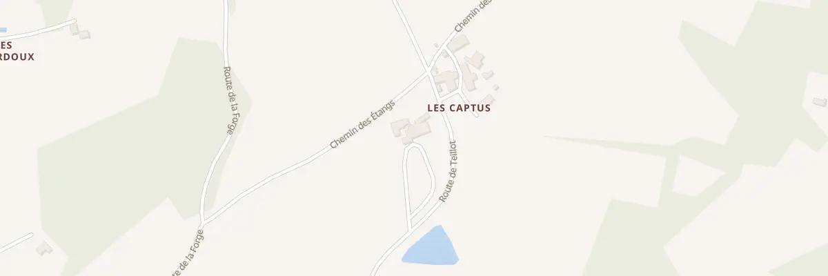 Plan du 31 Captus à Saint-Mayme-de-Péreyrol
