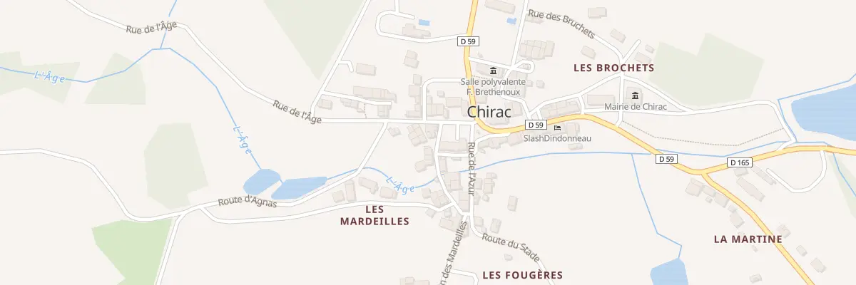 Plan du 4 Rle du Boulanger à Chirac
